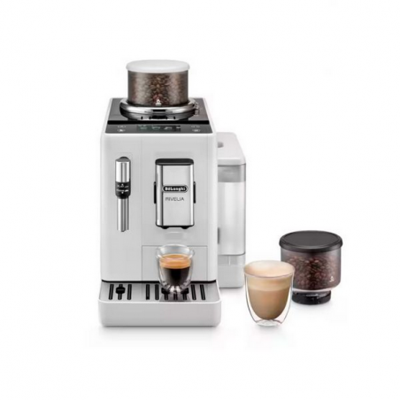 Máquina de Café Delonghi Automática Rivelia Branca EXAM44035W